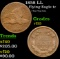 1858 LL Flying Eagle Cent 1c Grades vf++