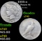 1935-s Peace Dollar $1 Grades xf