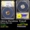 ANACS 1964-p Rainbow Toned Roosevelt Dime 10c Graded ms67 fsb By ANACS