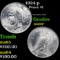 1924-p Peace Dollar $1 Grades Choice+ Unc