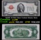 1928D $2 Red Seal United States Note Grades AU, Almost Unc