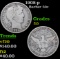1908-p Barber Half Dollars 50c Grades f+