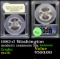 1982-d Washington Modern Commem Half Dollar 50c Graded ms70, Perfection BY USCG