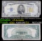 1934A $5 Silver Certificate North Africa WWII Emergency Currency Grades vf details