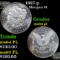 1887-p Morgan Dollar $1 Grades Choice Unc PL