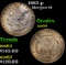 1882-p Morgan Dollar $1 Grades Choice Unc