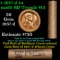 Shotgun Lincoln 1c roll, 1957-d 50 pcs Brandt Wrapper