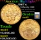 ***Auction Highlight*** 1867-s Gold Liberty Double Eagle $20 Graded ms62 By SEGS (fc)