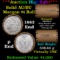 ***Auction Highlight***  AU/BU Slider Brinks Shotgun Morgan $1 Roll 1882 & P Ends Virtually UNC (fc)