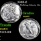 1943-d Walking Liberty Half Dollar 50c Grades Choice Unc