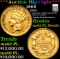 ***Auction Highlight*** 1868 Three Dollar Gold 3 Graded ms62 PL Details By SEGS (fc)
