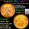 ***Auction Highlight*** 1909-s vdb Lincoln Cent Near Top POP 1c Graded ms66+ rd By SEGS (fc)