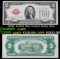 1928C $2 Red Seal United States Note Grades Gem CU
