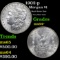 1902-p Morgan Dollar $1 Grades Choice+ Unc