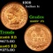 1899 Indian Cent 1c Grades Gem+ Unc RB