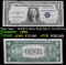 *Star Note * 1935E $1 Blue Seal Silver Certificate Grades vf+