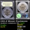 1991-d Mount Rushmore Modern Commem Half Dollar 50c Graded ms70, Perfection BY USCG