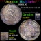 ***Auction Highlight*** 1861/0-p Seated Liberty Half Dime 1/2 10c Graded Select+ Unc By USCG (fc)