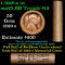Shotgun Lincoln 1c roll, 1969-s 50 pcs Brandt Wrapper