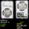 NGC 1885-p Morgan Dollar 1 Graded ms66 By NGC