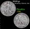 1945-p Walking Liberty Half Dollar 50c Grades vf++