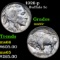1926-p Buffalo Nickel 5c Grades GEM+ Unc