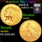 ***Auction Highlight*** 1909-d Gold Indian Half Eagle $5 Graded Choice Unc by USCG (fc)