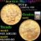 ***Auction Highlight*** 1874-p Gold Liberty Double Eagle $20 Graded ms62 By SEGS (fc)