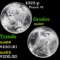 1923-p Peace Dollar $1 Grades GEM+ Unc