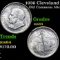 1936 Cleveland Old Commem Half Dollar 50c Grades Choice Unc
