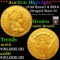 ***Auction Highlight*** 1798 Small 8 BD-6 Gold Draped Bust Half Eagle $5 Graded au55 Details By SEGS