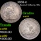 1858-o Seated Half Dollar 50c Grades Choice AU