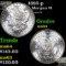 1885-p Morgan Dollar $1 Grades Choice Unc