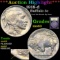 ***Auction Highlight*** 1918-d Buffalo Nickel 5c Graded Select Unc By USCG (fc)