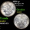 1891-p Morgan Dollar $1 Grades Choice Unc