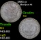 1881-p Morgan Dollar $1 Grades f, fine