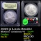 2009-p Louis Braille Modern Commem Dollar $1 Graded ms70, Perfection BY USCG