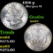 1896-p Morgan Dollar $1 Grades GEM+ Unc