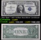 *Star Note * 1957 $1 Blue Seal Silver Certificate Grades Select CU.