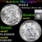 ***Auction Highlight*** 1946-d Walking Liberty Half Dollar 50c Graded ms66+ By SEGS (fc)