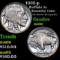 1935-p Buffalo Nickel 5c Grades GEM+ Unc