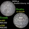 1876-p Seated Liberty Dime 10c Grades AU Details