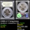 1989-d Congress Modern Commem Half Dollar 50c Graded ms70, Perfection By USCG