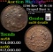 ***Auction Highlight*** 1796 Rev '97 Draped Bust Large Cent S-119 1c Graded au58 details By SEGS (fc