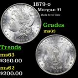 1879-o Morgan Dollar $1 Grades Select Unc