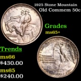 1925 Stone Mountain Old Commem Half Dollar 50c Grades GEM+ Unc