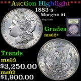***Auction Highlight*** 1883-s Morgan Dollar 1 Graded Select Unc by USCG (fc)