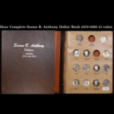 Near Complete Susan B. Anthony Dollar Book 1979-1999 13 coins