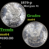 1879-p Morgan Dollar $1 Grades Choice Unc