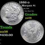 1886-o Morgan Dollar $1 Grades Choice AU/BU Slider